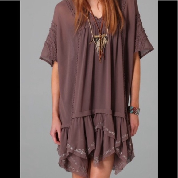 Free People Dresses & Skirts - Free People Beaded Beauty Dress XS